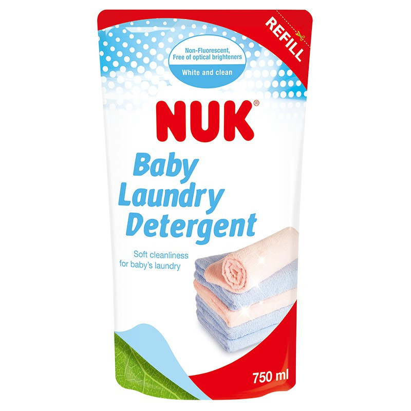 NUK婴儿洗衣液袋装750ml补充装 清香型高清大图