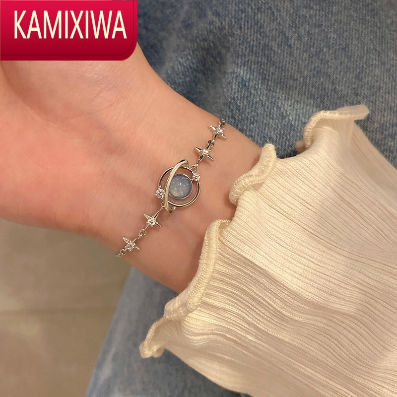 KAMIXIWA蜜桃茶]耿耿星河 群星手链女生ins小众设计2022年新款高级感潮