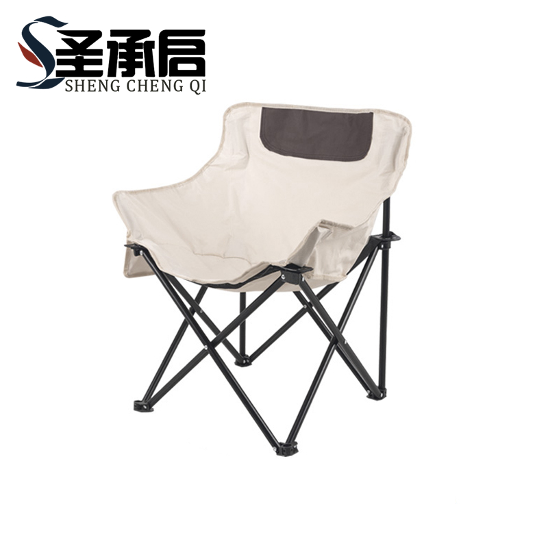 圣承启 月亮椅 白色 把高清大图