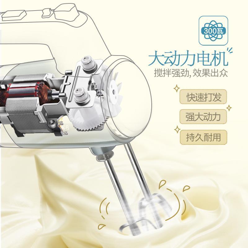 打蛋器电动家用打奶油和面烘焙手持搅拌打发器料理机