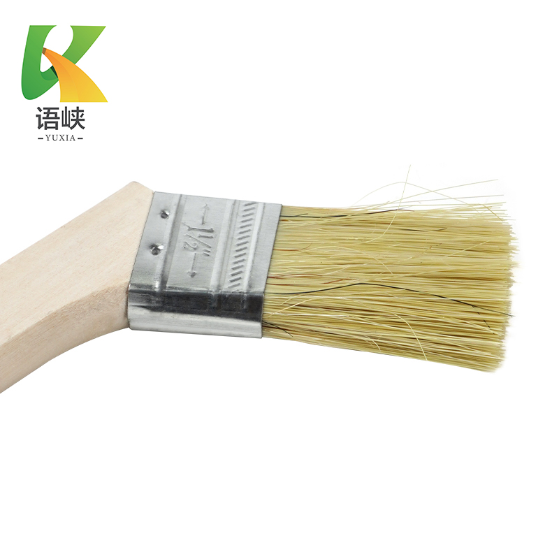语峡 长柄弯柄毛刷 3寸75mm 把高清大图