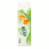 心相印 卷纸优选郁金香系列75克三层无芯(橙花)10卷/提LR910