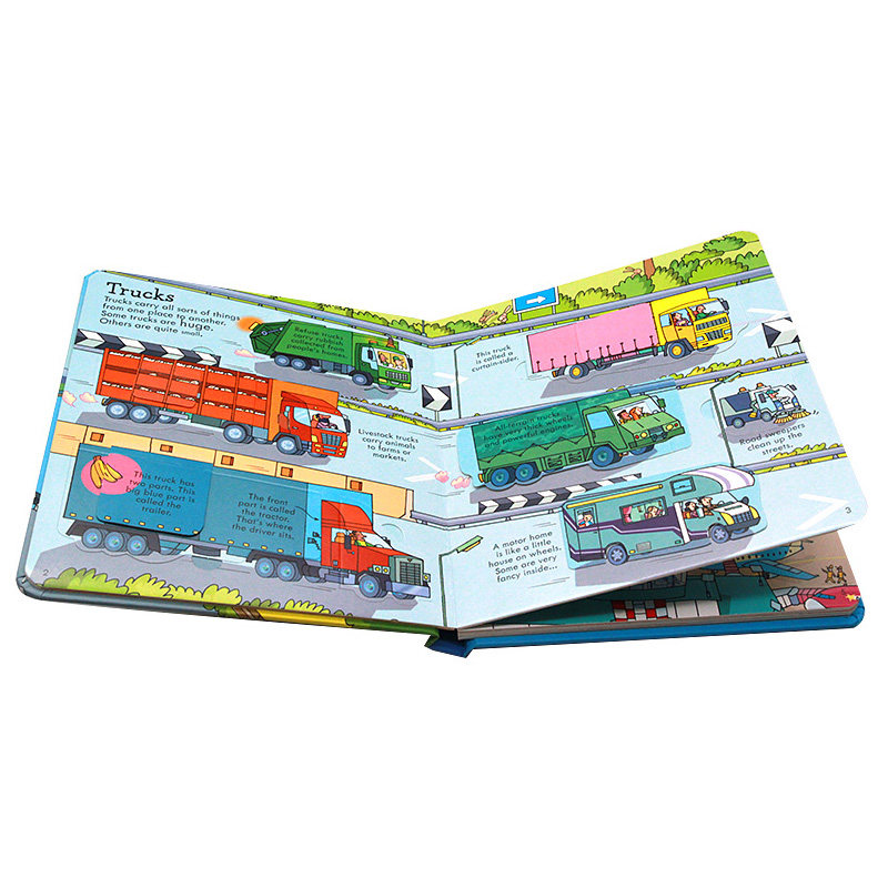 [正版]Usborne 出品看里面低幼系列揭秘交通工具英文原版绘本 Look Inside Things That G高清大图