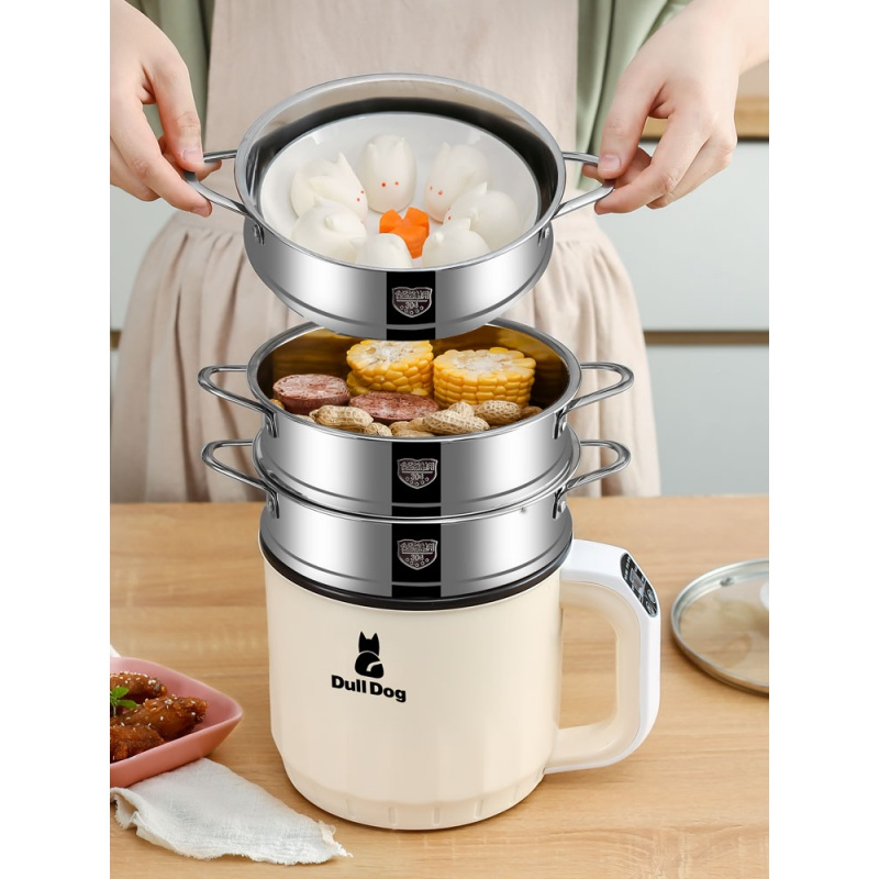 电蒸锅家用小型多功能多层蒸锅宿舍早餐煮粥锅蒸电蒸锅