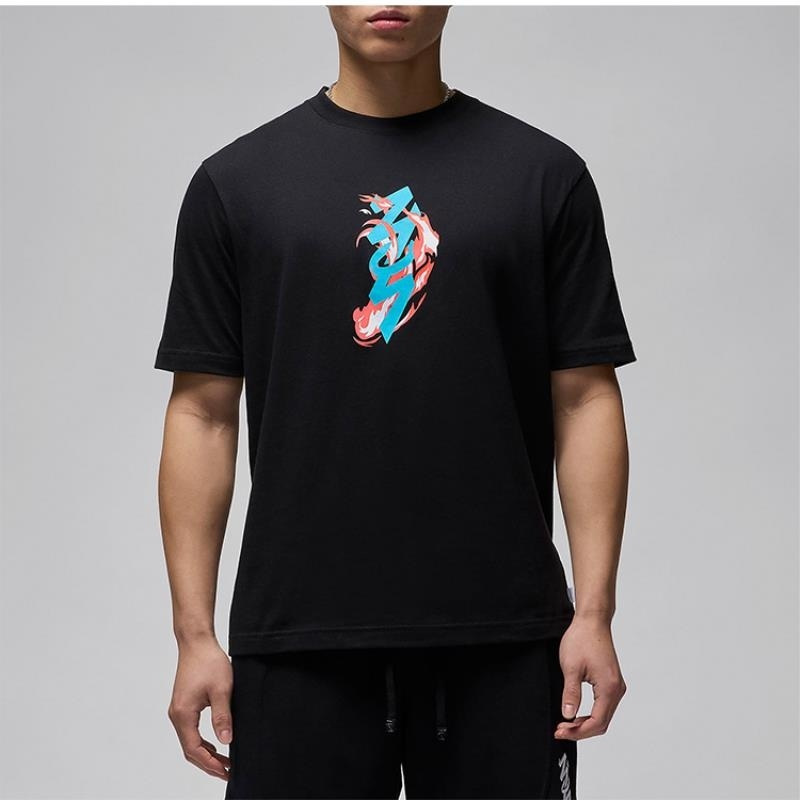 NIKE耐克短袖T恤JORDAN运动休闲针织圆领男装FN5349-010 D