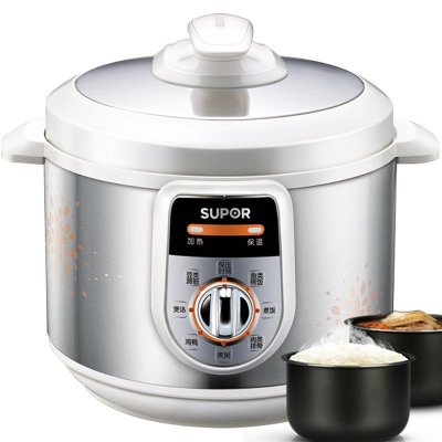 Supor/苏泊尔 CYYB60YA10-110电压力锅6L 双胆正品 电高压锅