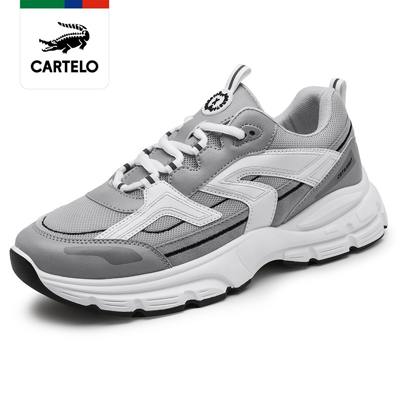 线下专柜同款卡帝乐鳄鱼cartelo男鞋四季新款韩版潮流鞋子男休闲运动