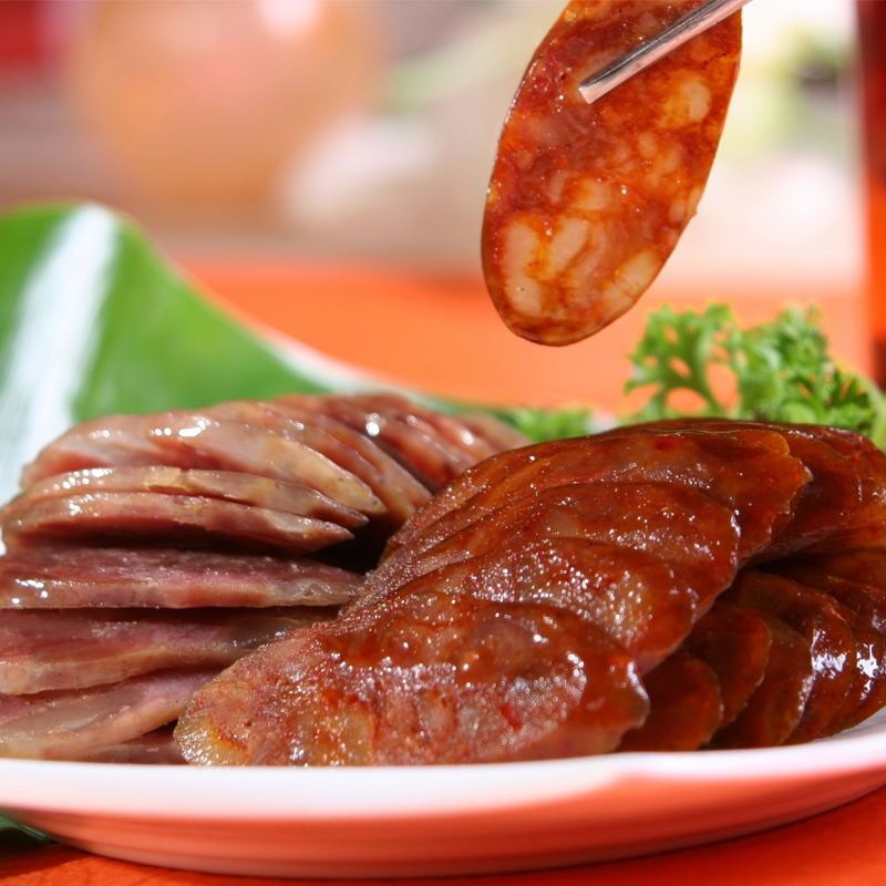 王家渡香肠 眉州东坡香肠 四川腊味 麻辣味 g腊肠
