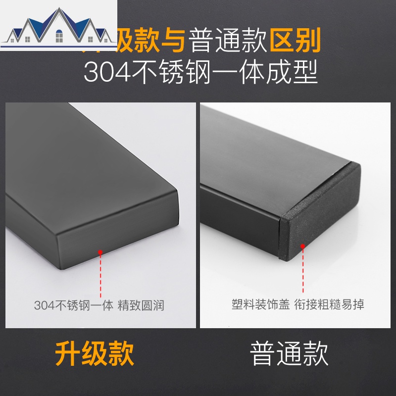 磁铁刀架厨房置物架壁挂式免打孔刀具收纳架吸铁石磁吸放菜刀架子 三维工匠高清大图