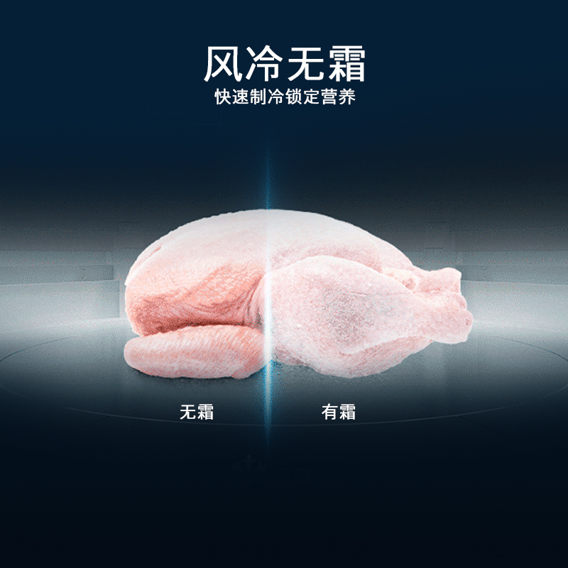[超薄嵌入]西门子501L对开双开门家用电冰箱官方超薄无霜 白色超薄大容量变频KX50NA20TI