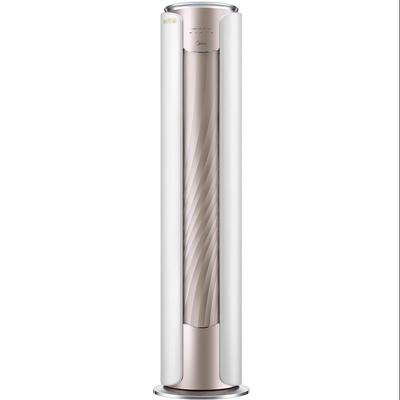 美的 舒适星无风感空调 立式圆柱3匹柜机