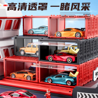 2025新款巨型轮船集装箱合金小汽车套装儿童玩具男孩生日礼物3岁6