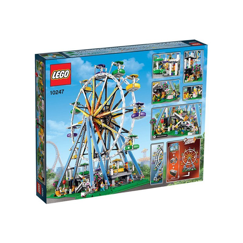 lego乐高creator创意百变摩天轮10247塑料积木玩具2464颗16岁以上