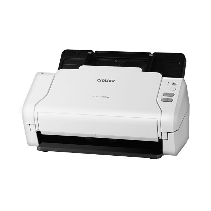 兄弟(brother)ADS-2700W A4馈纸式高速快速连续自动双面办公用扫描仪无线WIFI有线网络 优盘可脱机扫