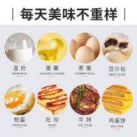 利仁(Liven)ZCJ-J2100 早餐机家用 双层蒸蛋煎蛋 旋钮开关 可蒸可煎
