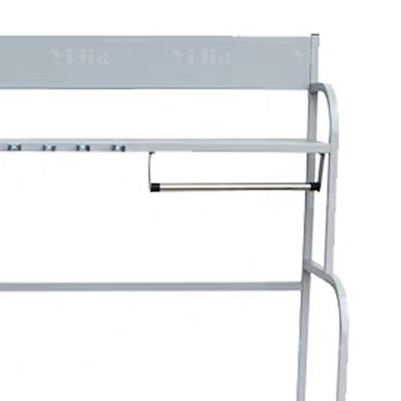 翌嘉 YJ4121707 防暴装备架 保安安防消防展示架陈列架 大号白色高清大图