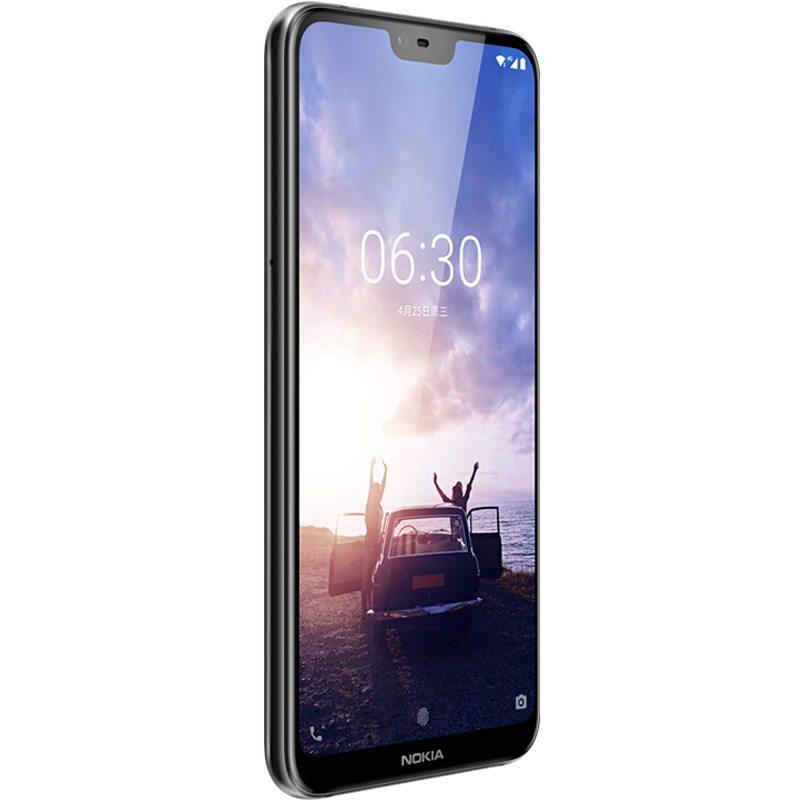 诺基亚 NOKIA X6 全网通 6GB+64GB 黑色 双卡双待 移动联通电信4G手机