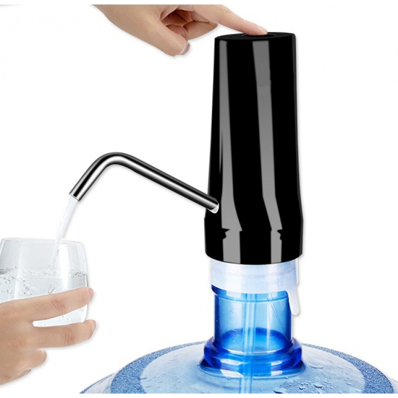 家用桶装水抽水器纳丽雅naliya电动矿泉水饮用水压水纯净大桶水自动吸水上水器 CS-002蓝