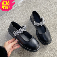 金三志日系小皮鞋女英伦配裙子2021新款韩版百搭黑色女鞋复古玛丽珍jk鞋休闲鞋