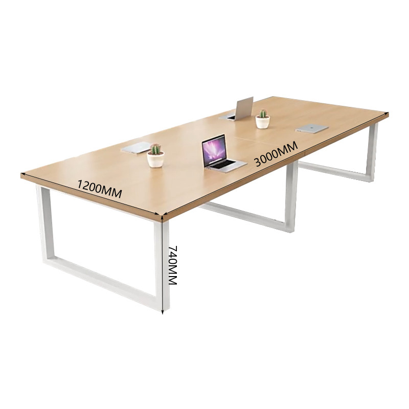 中豫鑫泽 ZYXZ5030147 会议桌简约现在长方形办公室小型会议桌 3.0米单桌高清大图