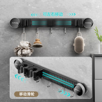 优诗提念YSTN-zhuchuang 吸盘轨道式挂夹(计价单位:个) 透明灰色