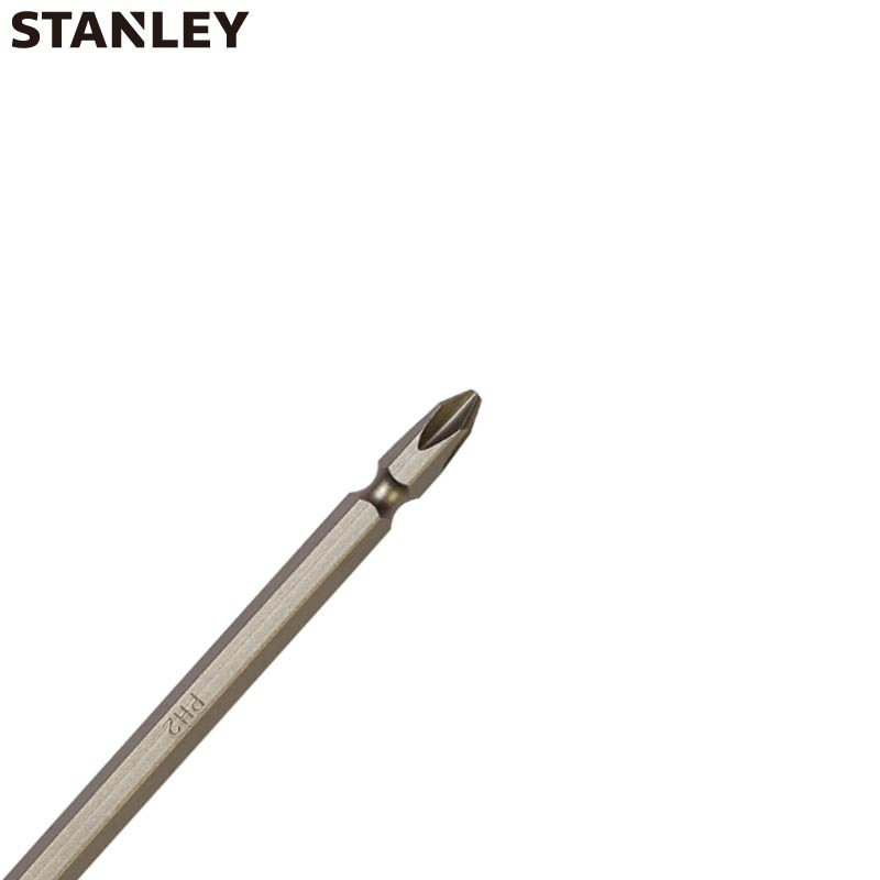 史丹利(Stanley)6.3MM系列110mm双头旋具头PH2-PH2x110mm x5 63-112F-23