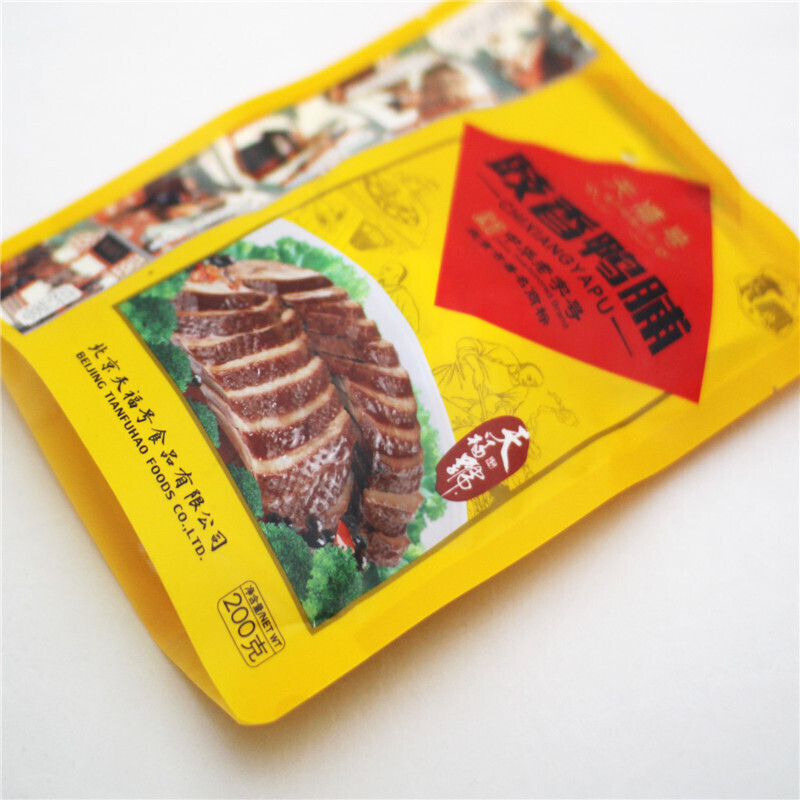 天福号 豉香鸭脯200g*2袋 中华老字号 北京特产 老北京熟食 春节年货