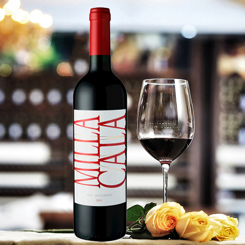 智利名庄维克vik酒庄黄金湾干红葡萄酒2017年750ml单支