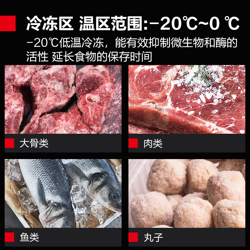 德玛仕(DEMASHI)商用六门冰柜 立式上冷藏下冷冻 -20℃六开门厨房冰箱 六门冰箱 BCD-1300A-2W高清大图