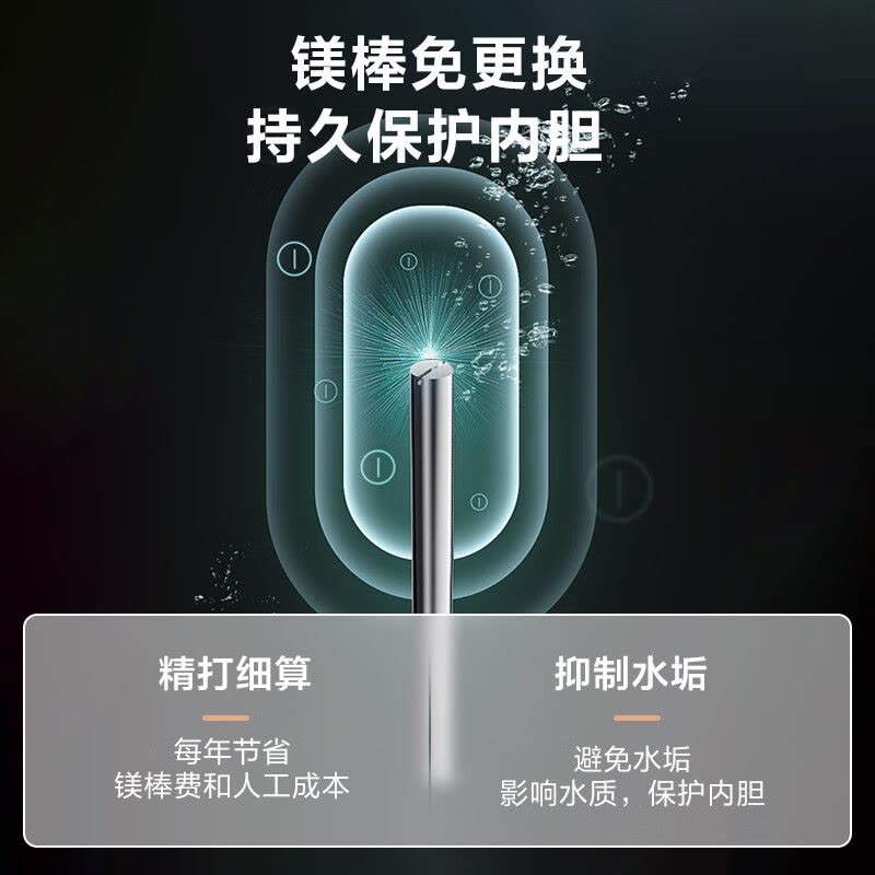 万家乐 60升电热水器60L家用 3200W大功率速热 一级能效 安全无电洗 智能抑菌 WIFI远程遥控D60-FW5图片