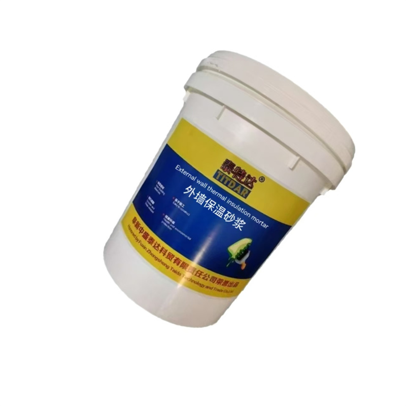 泰特达 外墙保温砂浆 20KG灰色 桶高清大图