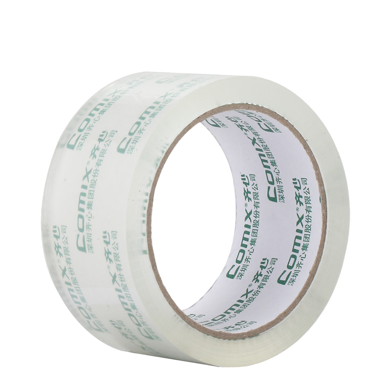 齐心 JT5506 封箱胶带55mm*60y*50um(1卷) 高透明高清大图