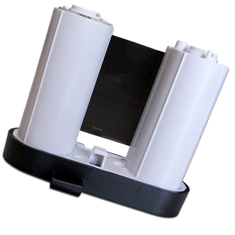 植巾 JYSD120 50mm*30m 图像浓度:0.8以上(PET) 便携式打印机色带 1卷 黑色高清大图