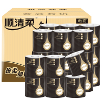 顺清柔 卷纸纯净150g有芯*24卷卫生纸纸巾(整箱销售)