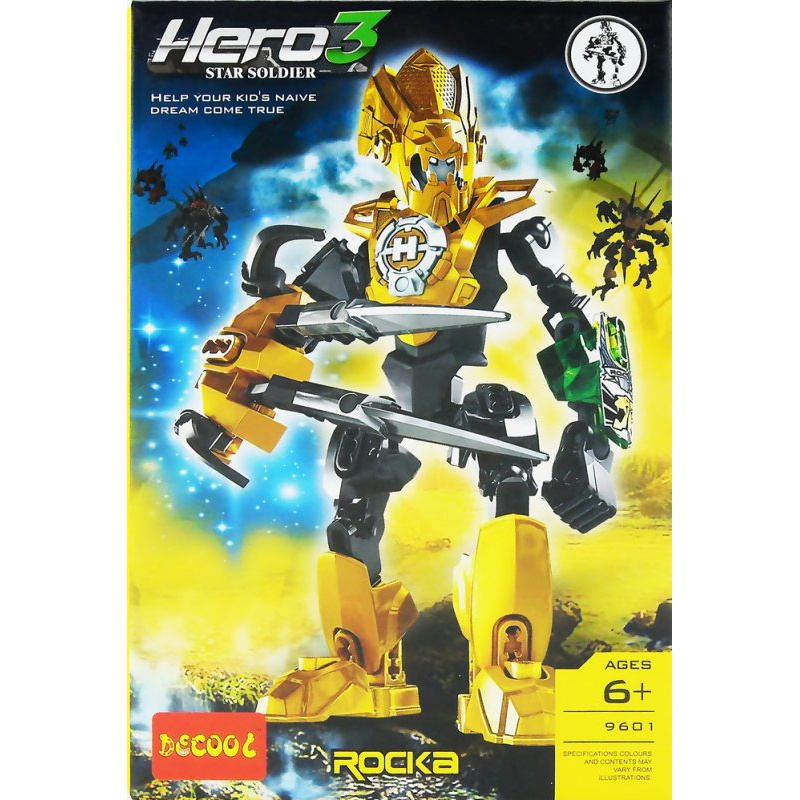 英雄工厂华光合体机器人新年拼插装积木儿童智力玩具男生洛卡30视频