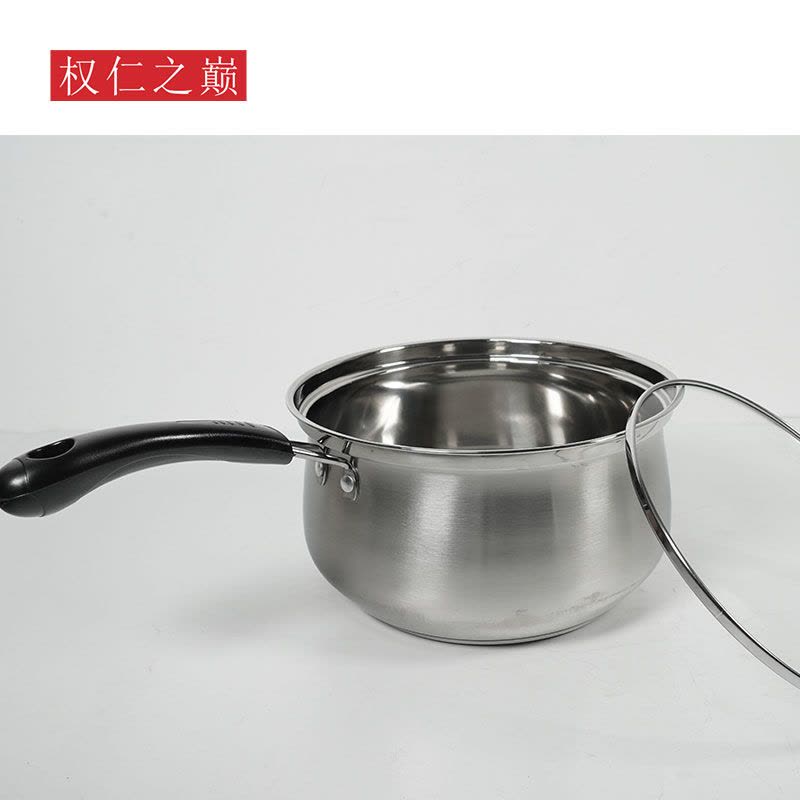 权仁之巅 304不锈钢汤锅 16cm 个图片