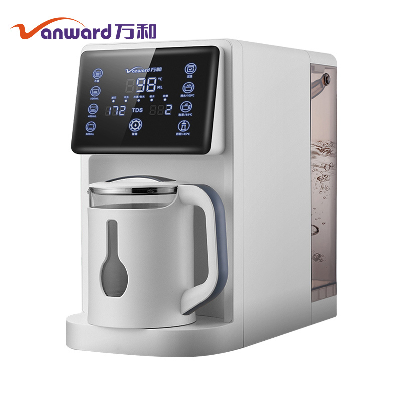 万和(Vanward) 台式直饮净水机VRO-T73D 家用反渗透净水器除水垢纯水机免安装7L大容量智能保温