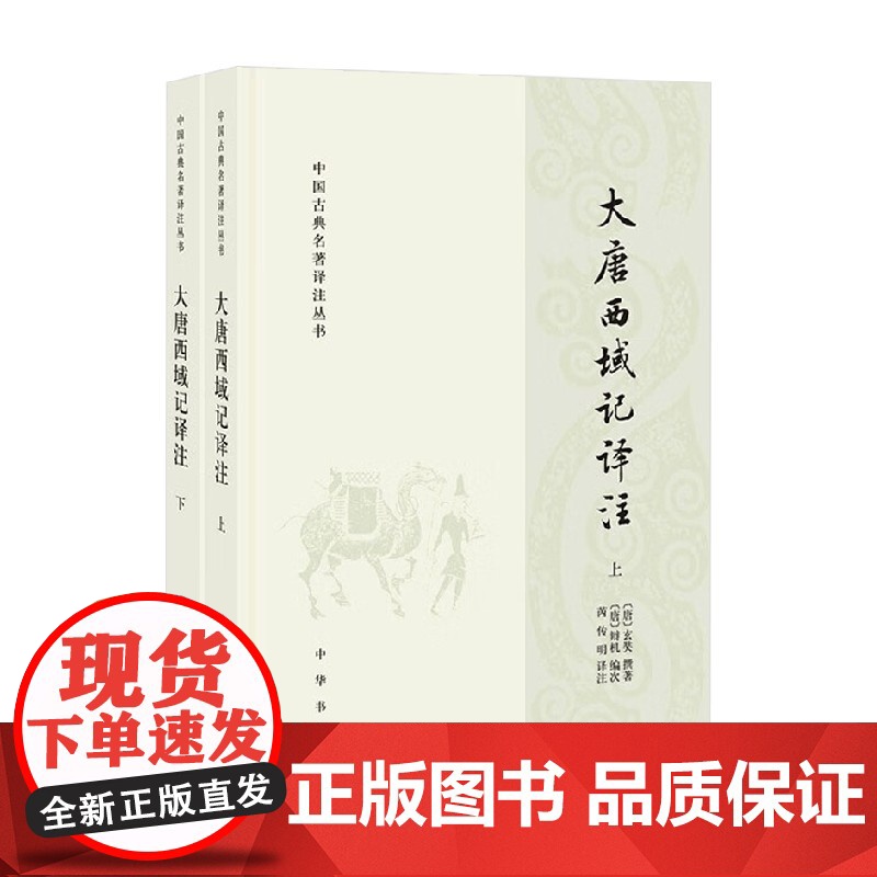 大唐西域记译注 中国古典名著译注丛书 全二册 玄奘 著 国学高清大图
