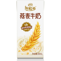 伊利谷粒多燕麦牛奶200ml*12盒营养早餐学生谷物牛奶整箱中秋节