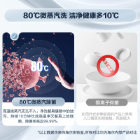 基础款海尔(Haier)13套家用独立式洗碗机H20 80℃高温微蒸汽消毒除菌 全自动智能刷碗机EW13918BK