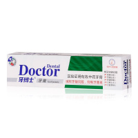 牙博士新品中药牙膏125g