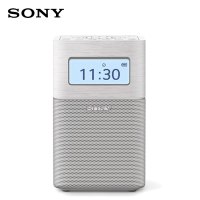 Sony/索尼音箱 SRF-V1BT 蓝牙音箱兼FM/AM收音机 便携音响 白色