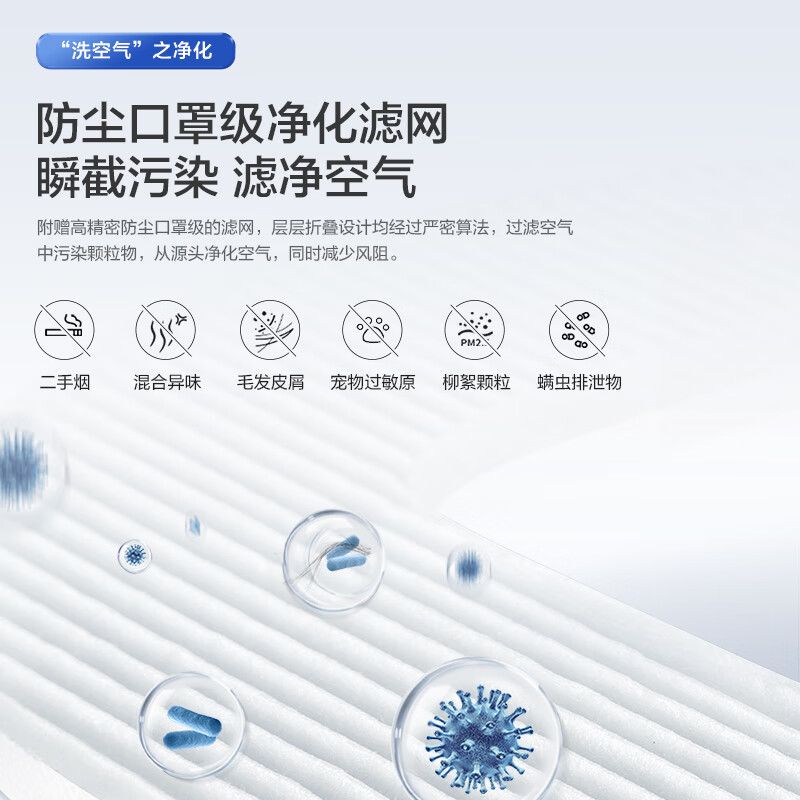 艾美特(AIRMATE)空气循环扇等离子除菌磁吸滤网电风扇32档大风力落地扇低噪轻音FA23-SRDI129 语音+遥控高清大图