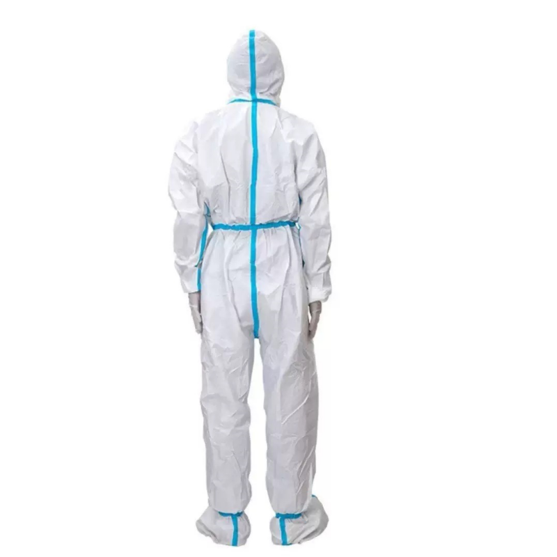 岱润 防护服 白色连体 件 一次性高清大图