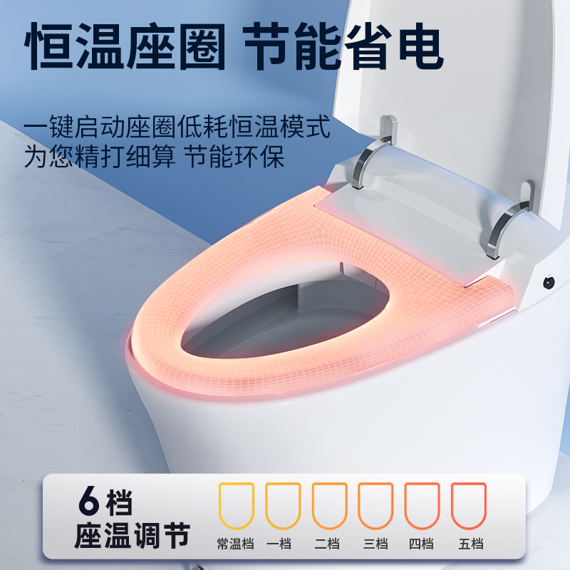 东鹏卫浴(DONG PENG)马桶智能马桶一体机全自动烘干妇洗智能坐便器 智能马桶连体马桶