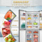 海尔(Haier)十字对开门冰箱 BCD-462WDCI(单位:台)(BY))