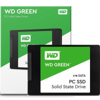 西部数据 WD1TB SSD Green系列 1TB固态SATA接口 笔记本电脑台式电脑装机硬盘