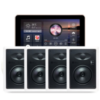 Hivi/惠威 VX8 吸顶喇叭家用天花吊顶音响功放音乐套装一