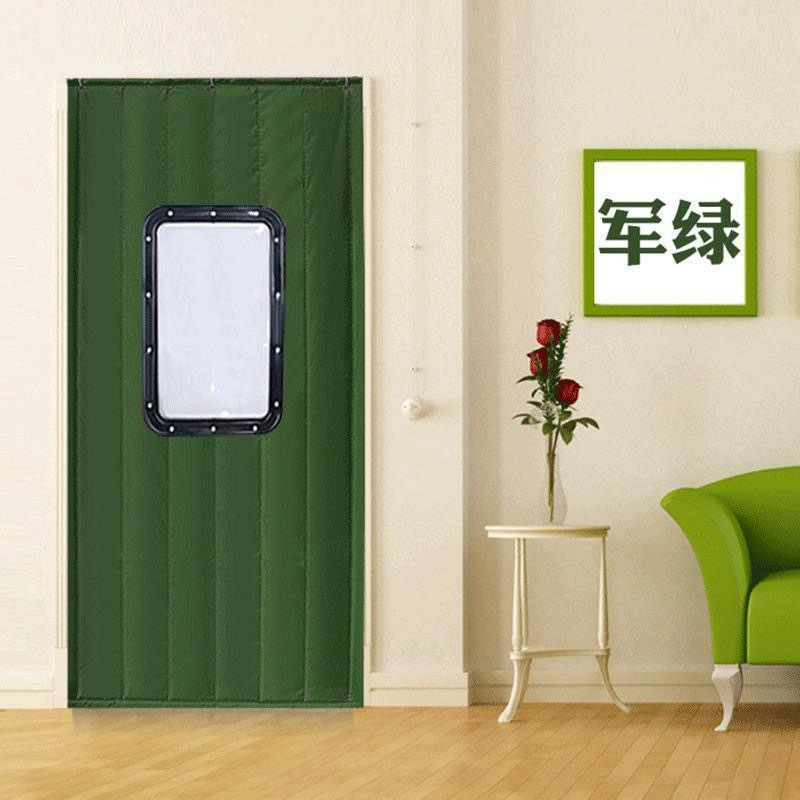 蒙浩博 皮革棉门帘