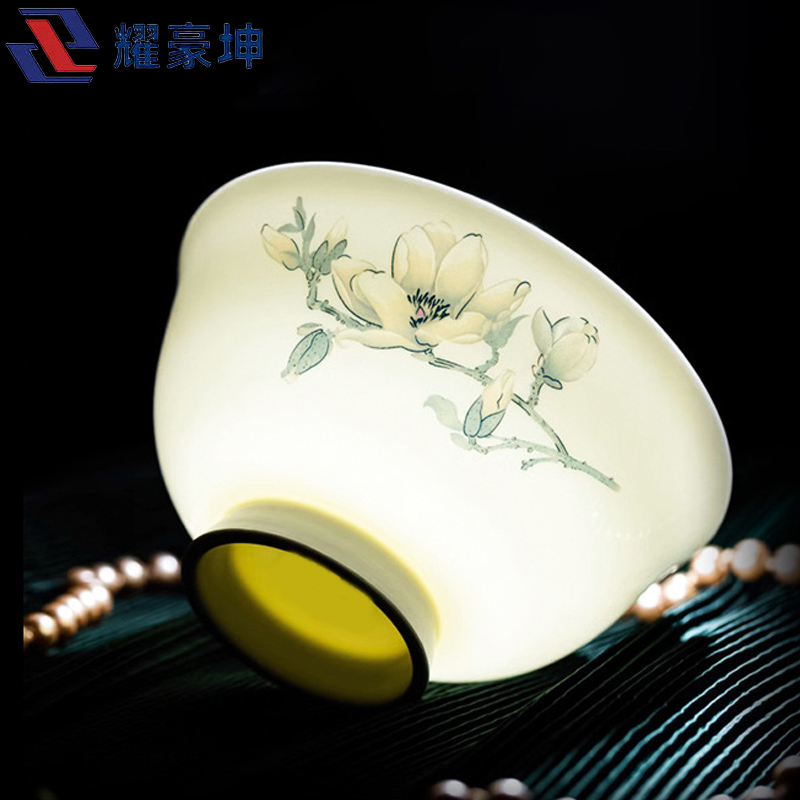 耀豪坤 骨瓷餐具套装礼品盒装 18件套YHLQ-18C/套高清大图